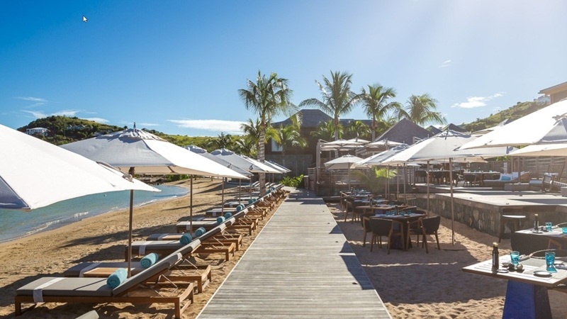 Barthelemy Hotel Spa plage