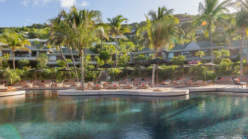Hotel Christopher Saint Barth piscine