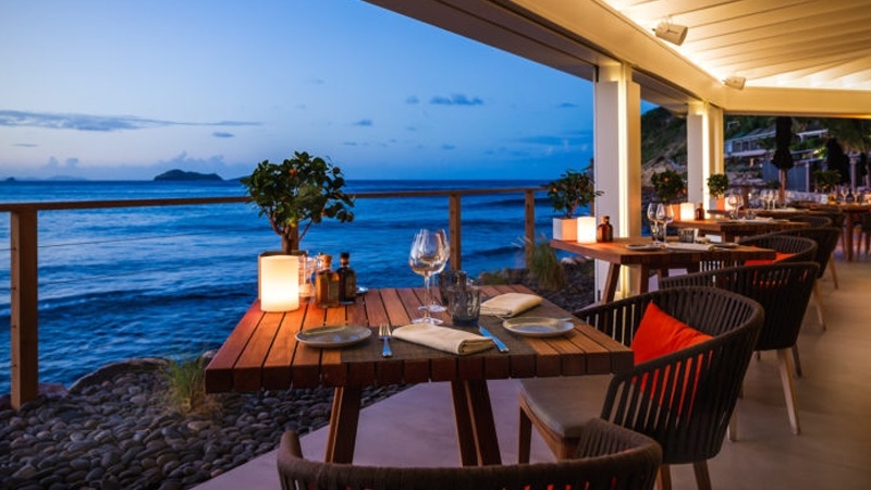 Hotel Christopher Saint Barth restaurant 2
